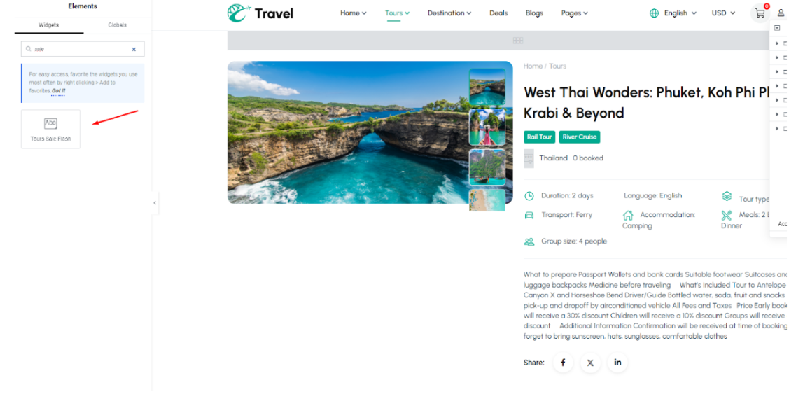 Create page Destinations – docsphyscode
